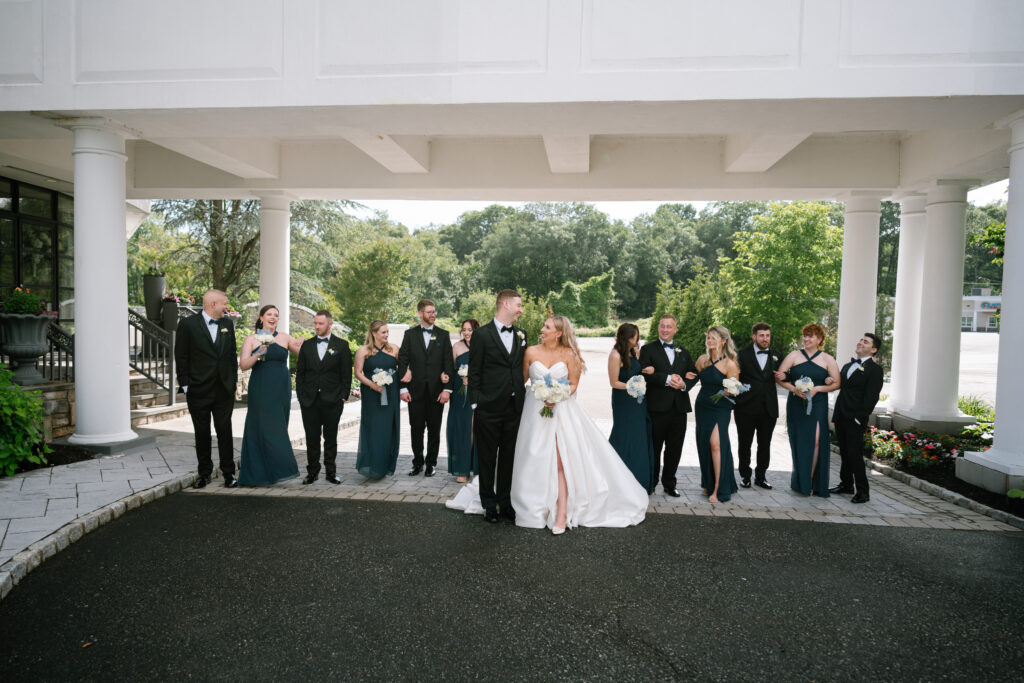 A wedding at the Mansion at Mountain Lakes.
