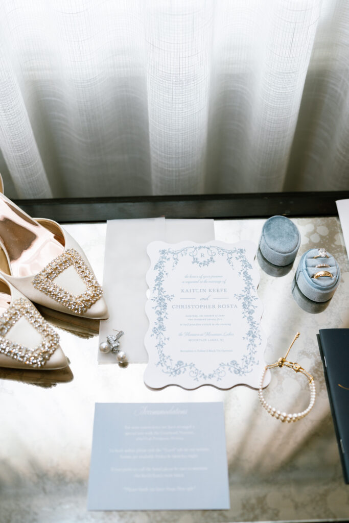 A wedding at the Mansion at Mountain Lakes.