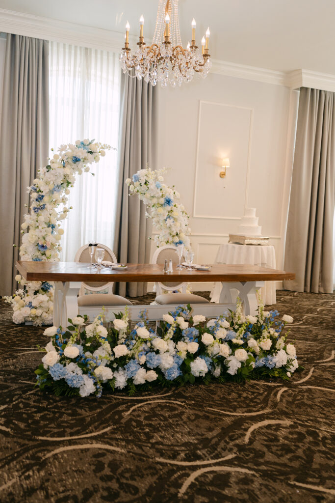 A wedding at the Mansion at Mountain Lakes.