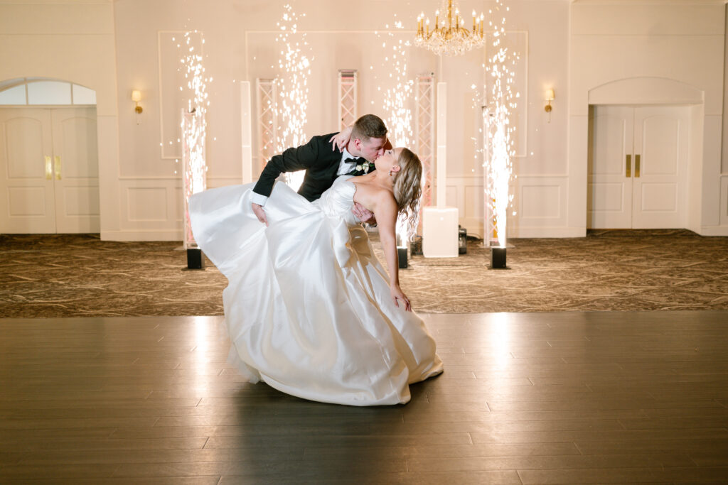 A wedding at the Mansion at Mountain Lakes.