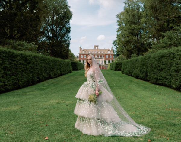 The Edelweiss gown is party of Sareh Nouri's Fall 2026 bridal gown collection.