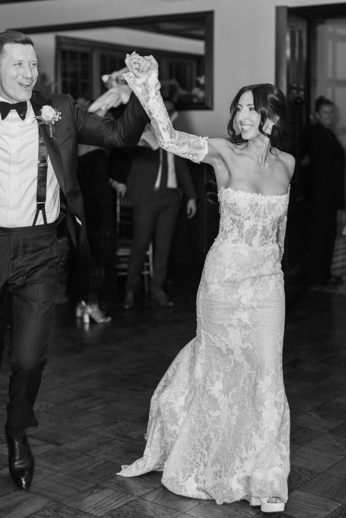 A wedding at Hotel du Village.