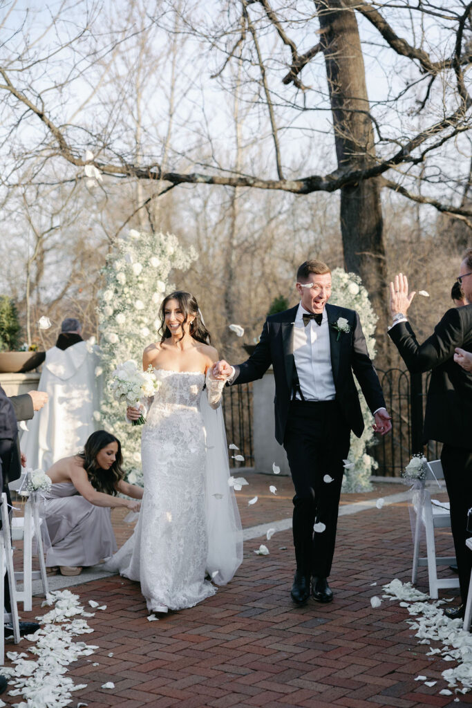 A wedding at Hotel du Village.