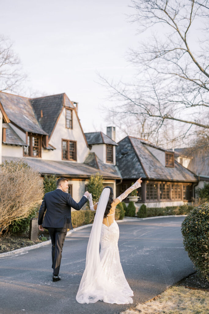A wedding at Hotel du Village.