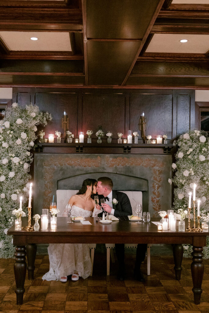 A wedding at Hotel du Village.