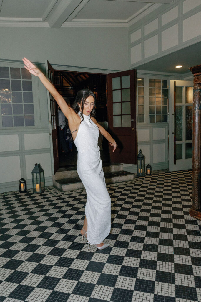 A wedding at Hotel du Village.