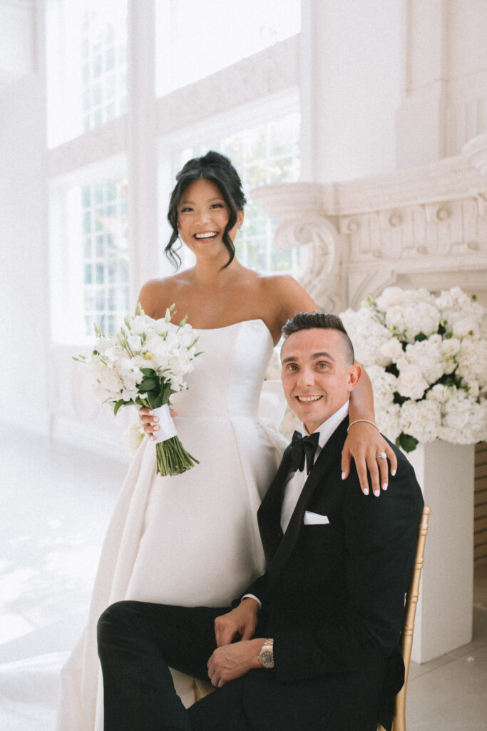 A wedding at the Estate at Florentine Gardens in River Vale, New Jersey.