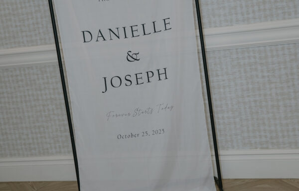 The wedding of An Elegant Black and White Wedding With Swan Details A wedding at Sterling Ballroom in New Jersey. Gallery 9