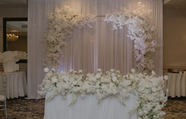 The wedding of An Elegant Black and White Wedding With Swan Details A wedding at Sterling Ballroom in New Jersey. Gallery 14