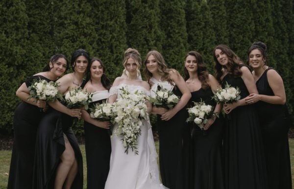 The wedding of An Elegant Black and White Wedding With Swan Details A wedding at Sterling Ballroom in New Jersey. Gallery 18