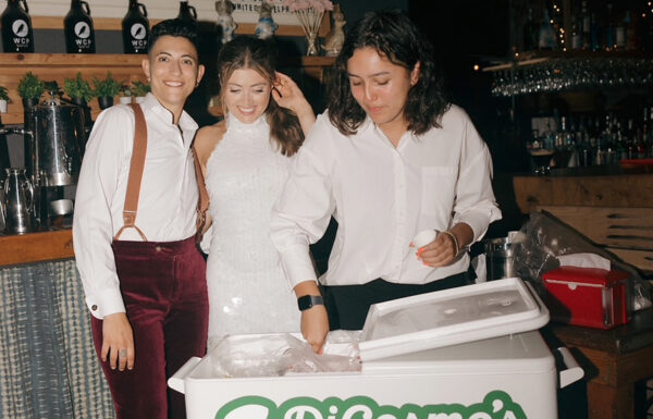 The wedding of An Industrial-Meets-Garden Aesthetic, Fun First Dance and Plant-Based Menu A wedding at Whitechapel Projects in New Jersey. Gallery 1