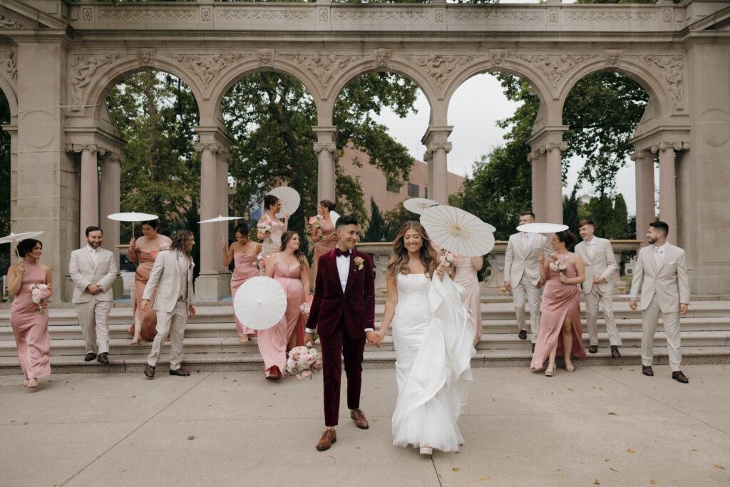 A wedding at Whitechapel Projects in New Jersey.