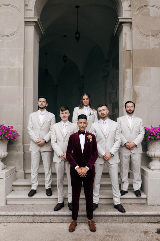 A wedding at Whitechapel Projects in New Jersey.