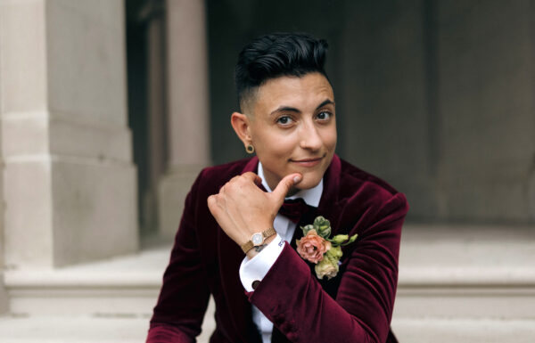 The wedding of An Industrial-Meets-Garden Aesthetic, Fun First Dance and Plant-Based Menu A wedding at Whitechapel Projects in New Jersey. Gallery 10