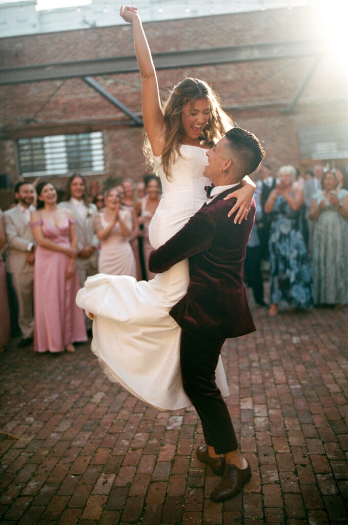 A wedding at Whitechapel Projects in New Jersey.