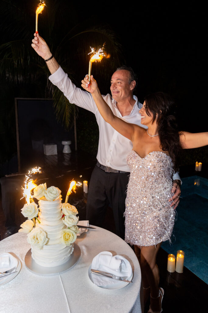 This NJ couple had a destination wedding in St. Barts.