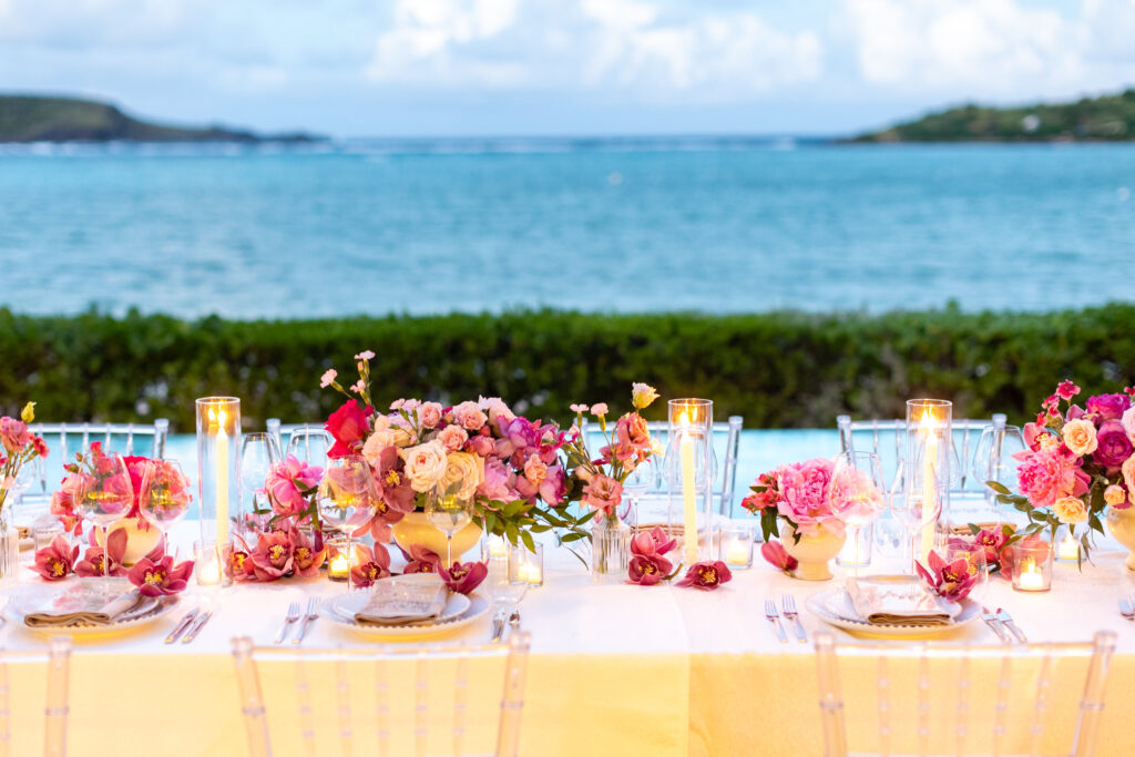This NJ couple had a destination wedding in St. Barts.