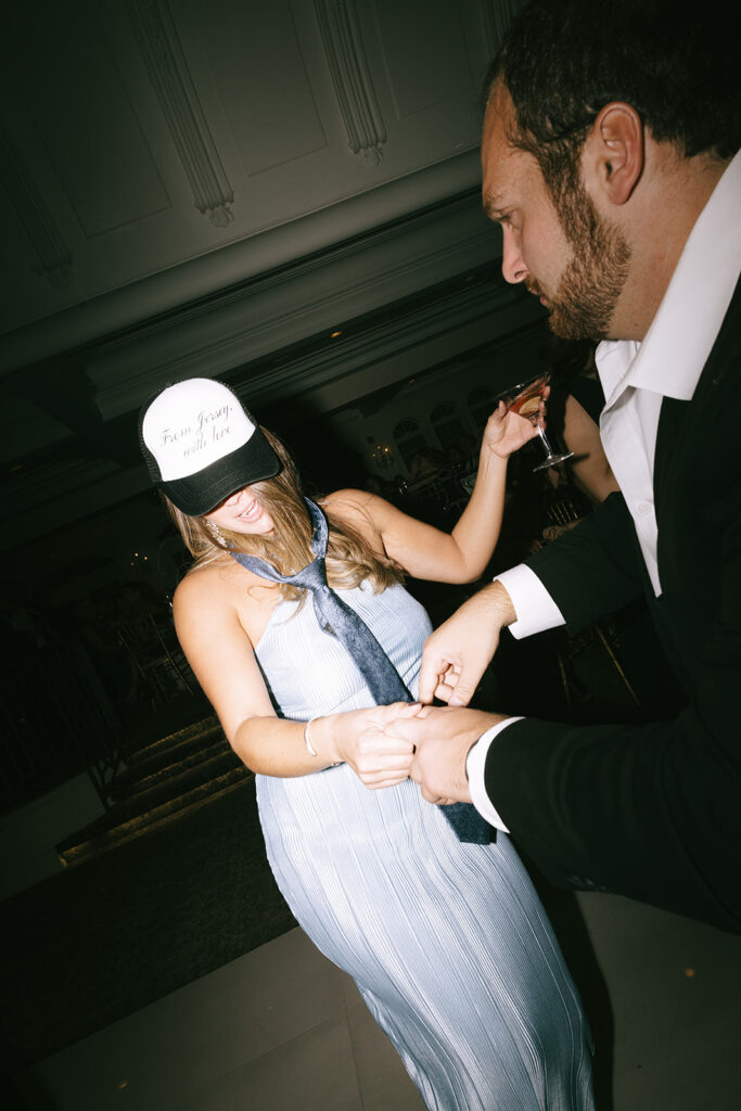 A wedding at Nanina's in the Park.