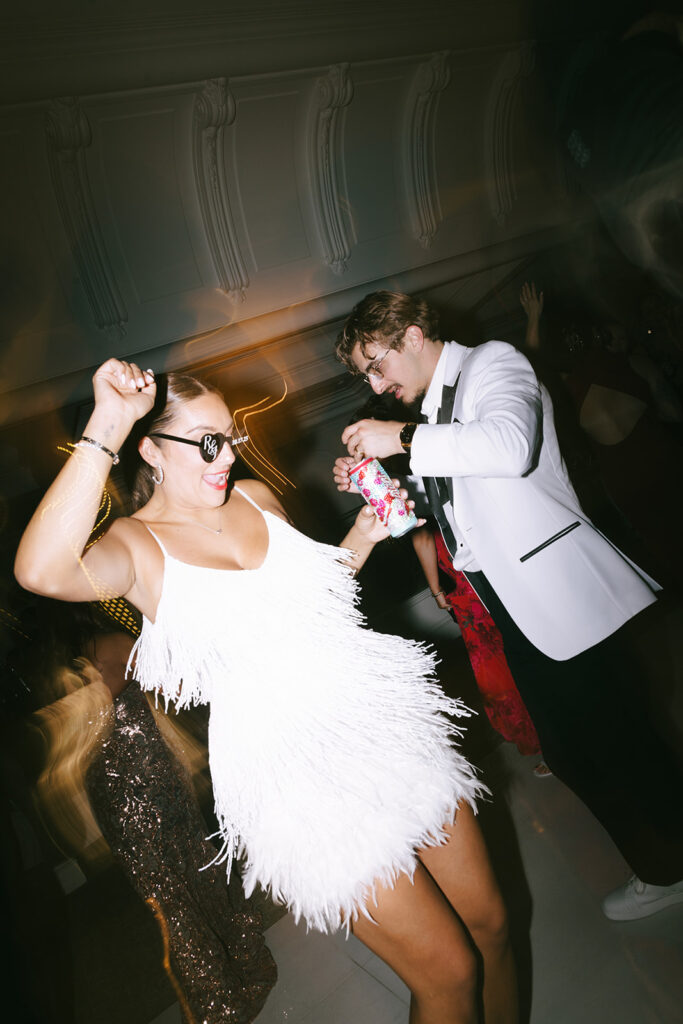 A wedding at Nanina's in the Park.