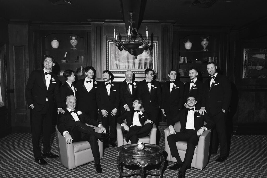 A wedding at Nanina's in the Park.