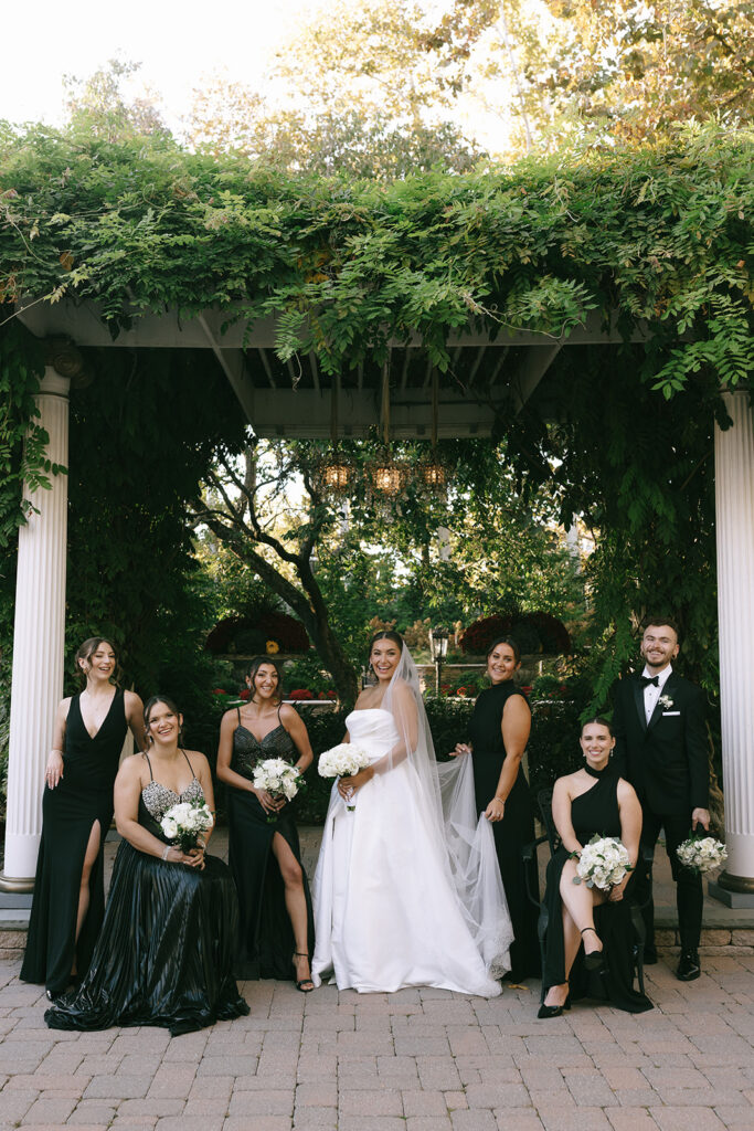 A wedding at Nanina's in the Park.