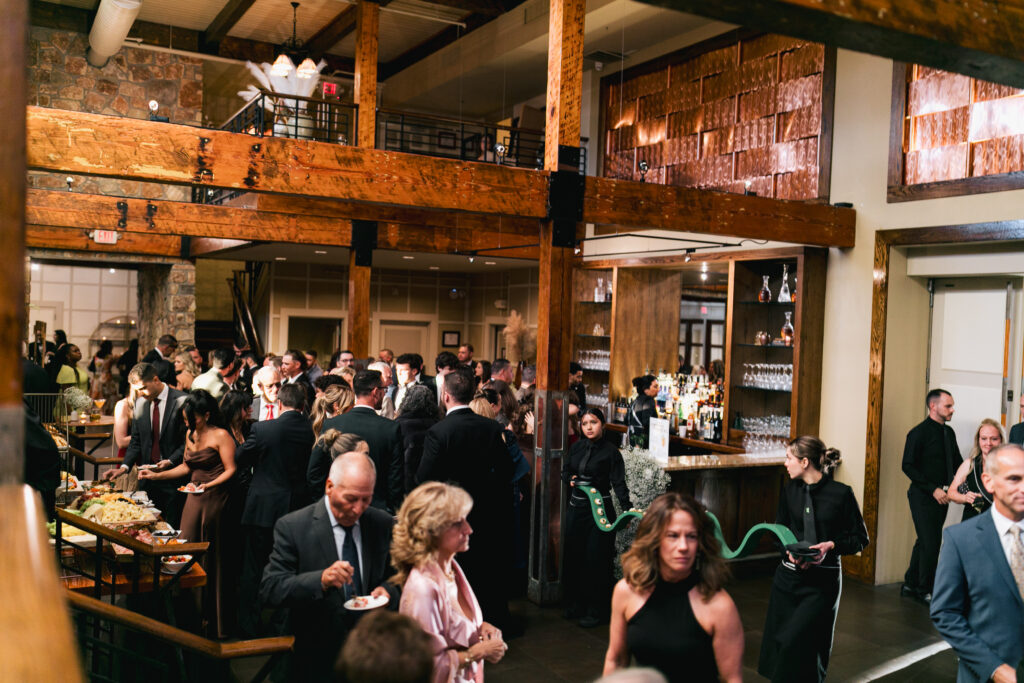 A wedding at Stone House.