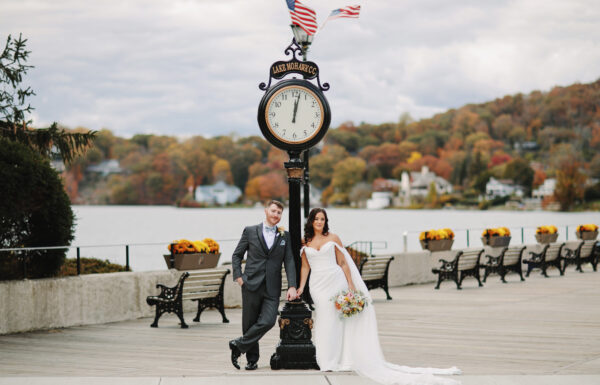 The wedding of A Colorful Wedding with a Cheery Vibe and Vintage Edge A stunning wedding at Lake Mohawk Country Club in New Jersey. Gallery 2