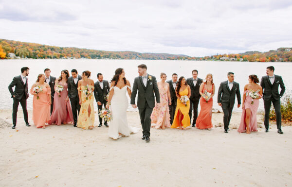 The wedding of A Colorful Wedding with a Cheery Vibe and Vintage Edge A stunning wedding at Lake Mohawk Country Club in New Jersey. Gallery 6