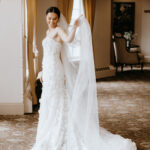 A wedding at the Olde Mill Inn in Basking Ridge, New Jersey.