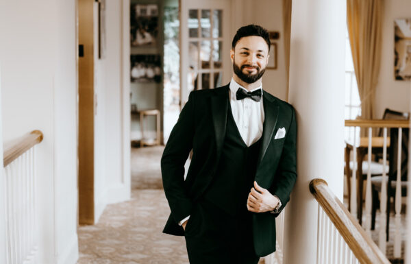 The wedding of Tons of Warm Candlelight & All-White Florals at This Cozy Winter Wedding at Olde Mill Inn A wedding at the Olde Mill Inn in Basking Ridge, New Jersey. Gallery 2