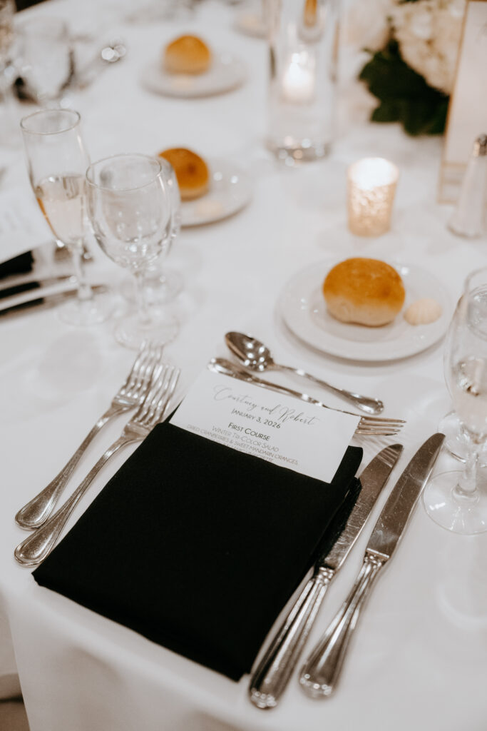 A wedding at the Olde Mill Inn in Basking Ridge, New Jersey.