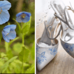 Elizabeth Johns in Morristown, New Jersey works with a local artist to hand paint flowers on your wedding shoes.