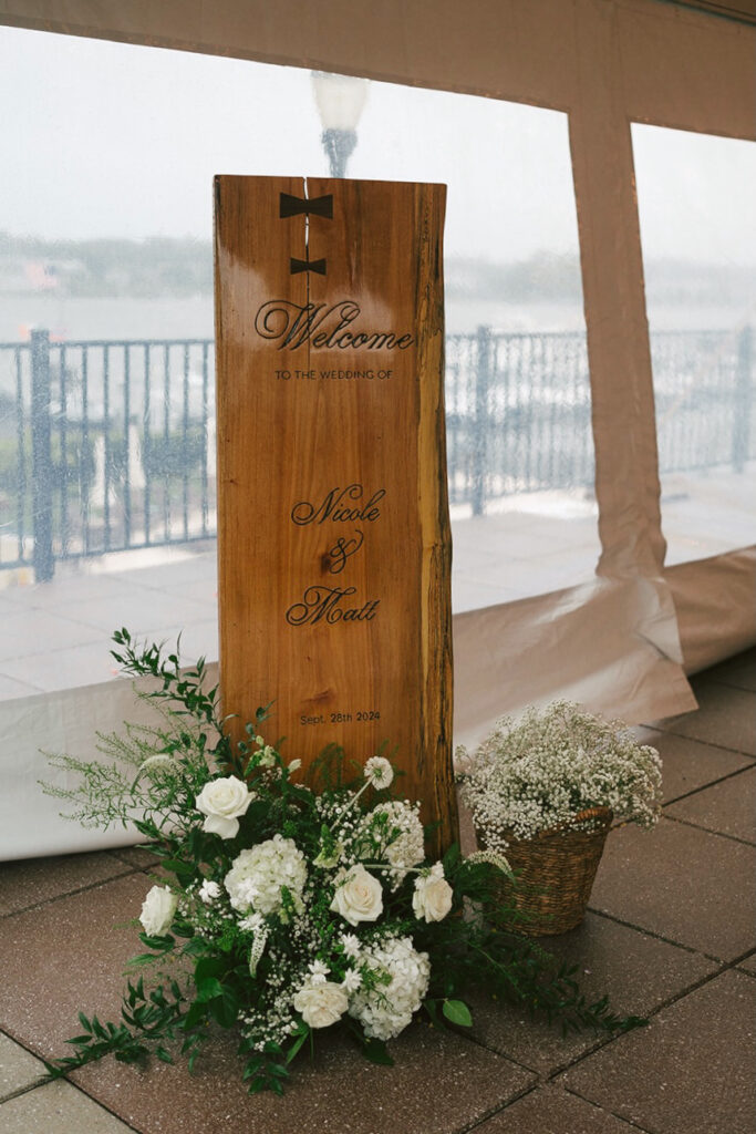 A wedding at the Molly Pitcher Inn.