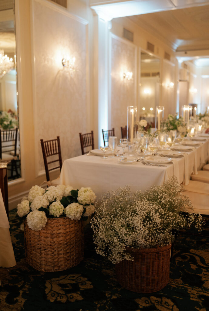 A wedding at the Molly Pitcher Inn.