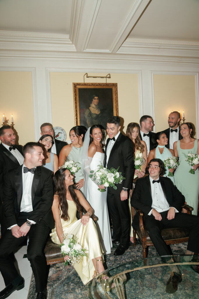 A wedding at the Molly Pitcher Inn.