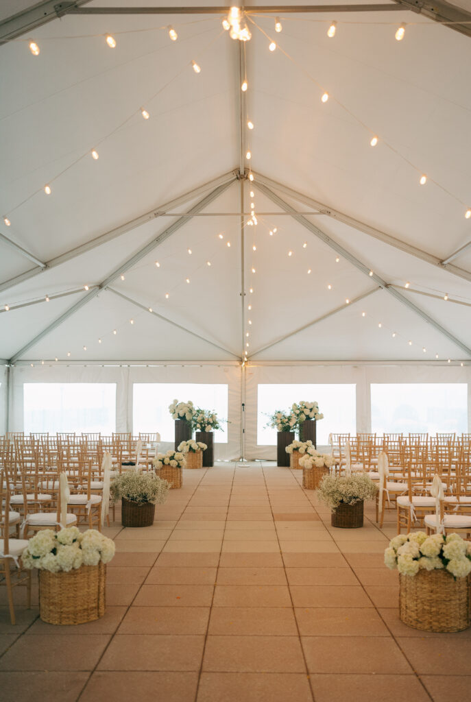 A wedding at the Molly Pitcher Inn.