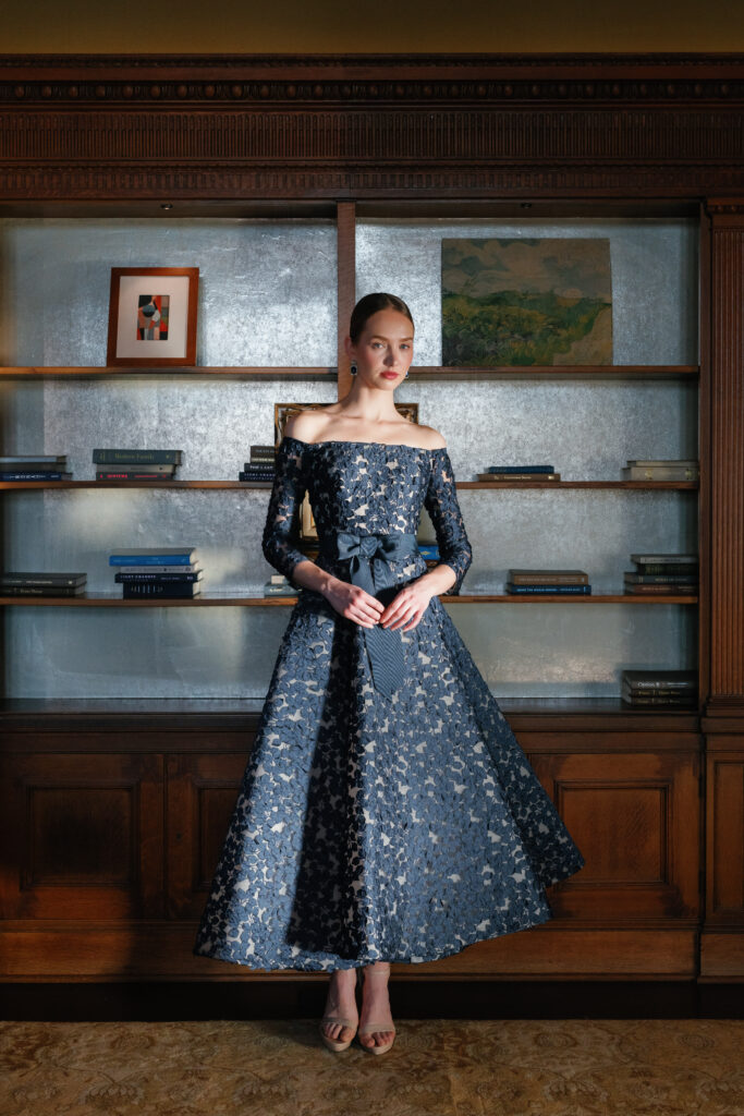 NJ designer Sareh Nouri just debuted her American Legacy, Reimagined evening wear collection made for mothers of the bride and groom.