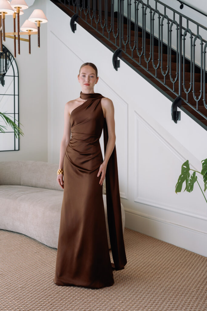 NJ designer Sareh Nouri just debuted her American Legacy, Reimagined evening wear collection made for mothers of the bride and groom.