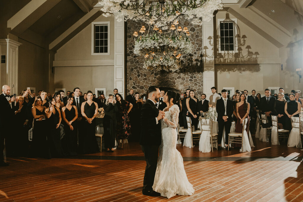 A wedding at the Ryland Inn in Whitehouse Station.