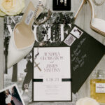 The wedding of Live Entertainment Plus a DJ Paired With Stunning NYC Views at This Hudson House Wedding A wedding at Hudson House in New Jersey. Gallery 1