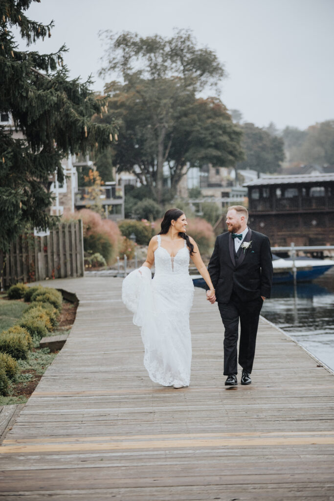 A Lake Mohawk wedding.