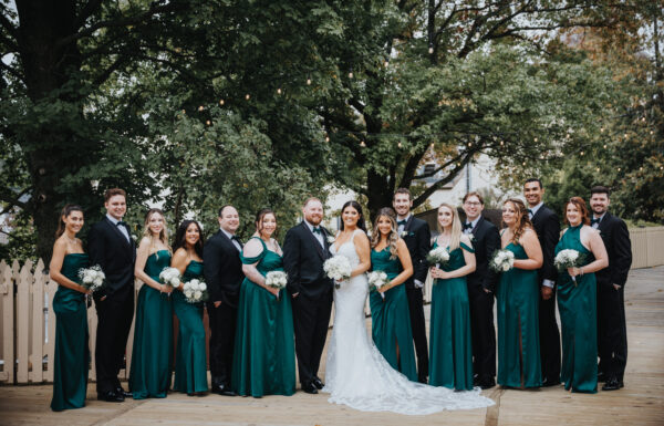 A Lake Mohawk wedding.