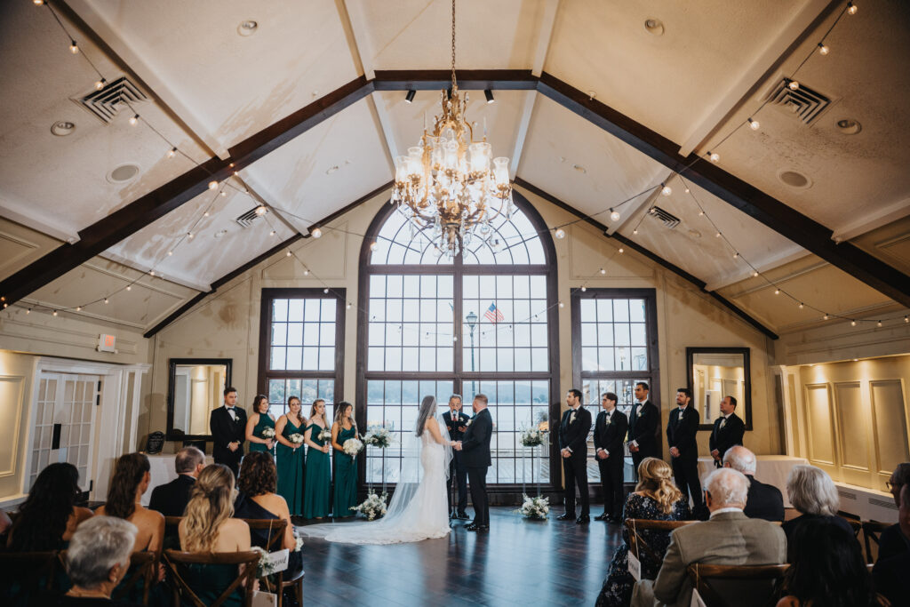 A Lake Mohawk wedding.
