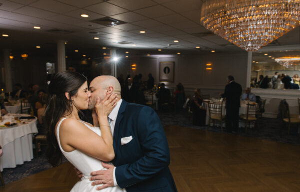 The wedding of Thrifted Candlestick Holders And Frames Added a Vintage Vibe to Their Hotel Wedding at The Shore A wedding at Breakers on the Ocean. Gallery 0