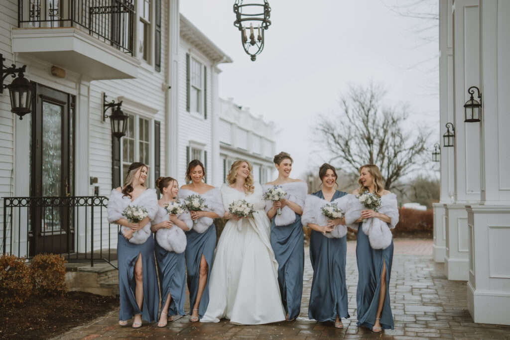 Sedona and Kevin Origini got married during the blizzard of 2026 at the Park Savoy Estate in Florham Park, New Jersey.