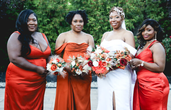 The wedding of A Fall Wedding With Orange Accents at the Windsor Ballroom A wedding at the Windsor Ballroom. Gallery 5