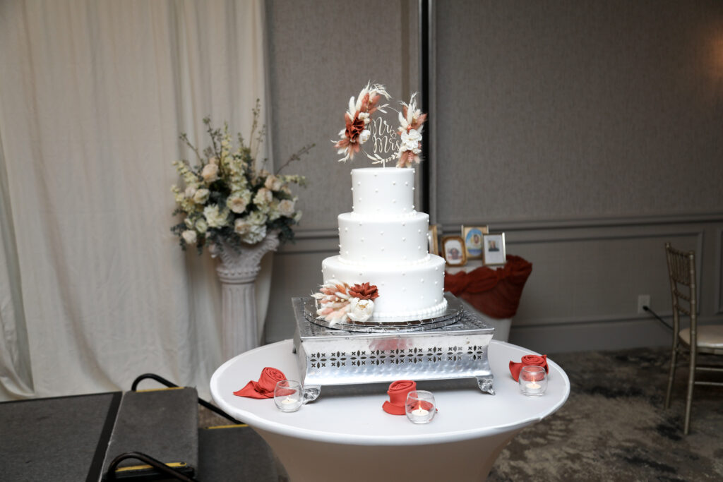 A wedding at the Windsor Ballroom.