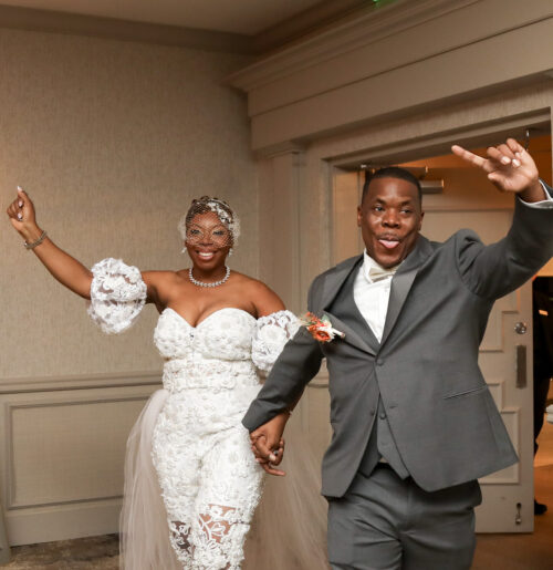 The wedding of A Fall Wedding With Orange Accents at the Windsor Ballroom A wedding at the Windsor Ballroom.
