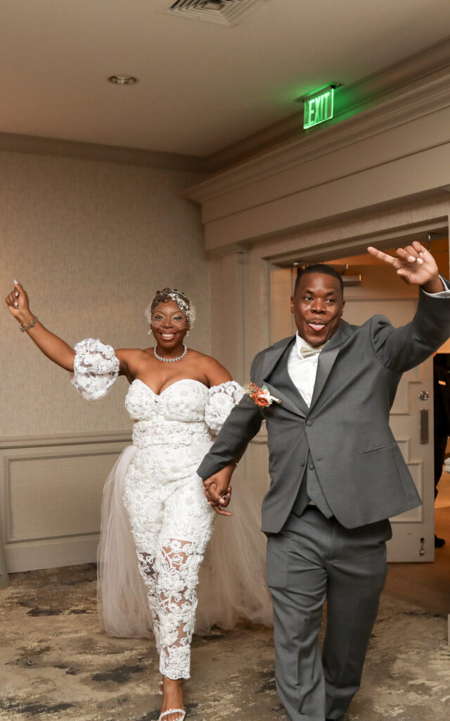 A wedding at the Windsor Ballroom.