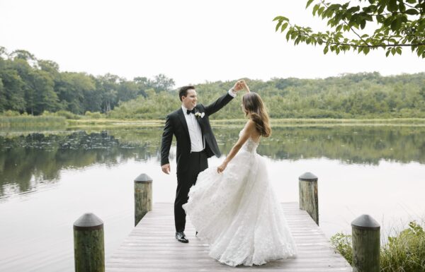 Spring Lake Provided a Beautiful—and Meaningful—Backdrop for This Wedding
